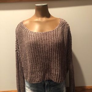 Cropped American Eagle Sweater